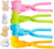 Gawertoy 4 PCS/Set Snowball Maker Clips, Assorted Snow Ball Maker Clips Clamps Outdoor