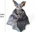 12" Enivtfz Large Bat Plush Toys, Creepy Goth Bat Stuffed Animal Lifelike Bats Plushie Doll Gothic Bat Soft Hugging