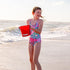 2.5L Spielstabil Large Sand Pail Beach Toy - German-Made Sand Bucket - Kids Beach Essentials, Toddler Outdoor Toys