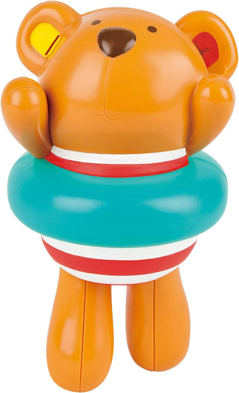 Hape Kids Little Splashers Swimmer Teddy - Wind-Up Bath Toy