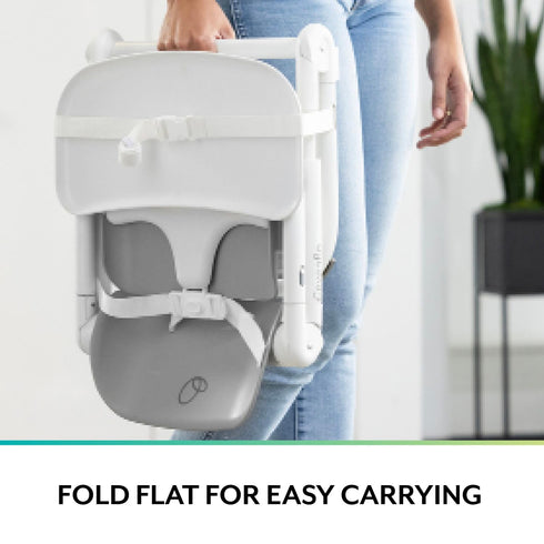 2-in-1 Evenflo Eat & Go Portable Folding Booster Chair