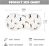 Basset Hound Dog Pattern Muslin Burp Cloths for Baby 1 Pack Soft 100% Cotton Baby Washcloths Bibs for Boy Girl by YYZZH