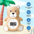 2in1 HubiBaby Baby Bath Thermometer & Digital Room Temperature, Kids Bathroom Safety Products with Temperature Warning
