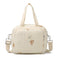 Fwkekye Small Diaper Bag Tote, Crossbody Diaper Bag Mini Purse with 7 Pockets,