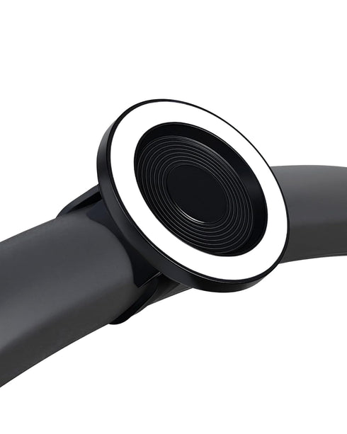 Magnetic Phone Holder for Stroller, Shopping Cart & Golf Push Cart | Handlebar Phone Mount for MagSafe | Strap