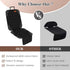Siivton Car Seat Protector for Child Car Seat - Non-Slip, Waterproof with 2 Mesh Pockets (Black)