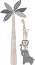 Lambs & Ivy Jungle Safari Tree with Animals Kids Growth Chart Wall