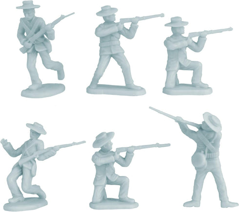 BMC Buffalo Soldiers Charge Up San Juan Hill - 32pc Soldier Figures Set