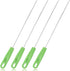 Penitue 4pcs Straw Cleaner Brushes, Ergonomic Handle Straw Cleaning Tool Set for Extra
