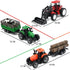 Farm Animals Figures Playset, 40 Pcs Farm Toy Tractor with Plastic Farm Animals Figurines, Farmer Truck Toy with