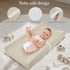 31" 16", Baby Changing Pad, Waterproof & Wipeable Vegan Leather Diaper Changing Mat x Comfortable Soft Standard Size