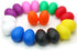 18 PCS Plastic Egg Shaker Set (9 Color), Musical Hand Percussion Shakers, Egg Maracas Instruments for Music Learning DIY