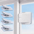 Sliding Glass Door Child Lock, 4-Pack Child-Proof Window Locks with 3M Adhesive Backing