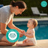 5 (26+ lbs) (24 Count) Little Toes Premium Natural Disposable Swim Diapers, Size Large | Baby Disposable Swim Diapers |