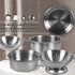 Mini Kids Stainless Steel Cookware Kitchen Toys - Pretend Utensils with Play Pots and Pans Set