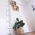79" 7.9" Mibote Baby Growth Height Chart Handing Ruler Wall Decor for Kids, Canvas Removable Height Growth Chart x