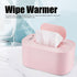 Nachukan Baby Wipe Warmer USB Constant Temperature Portable Wipe Heater Warm Keeper for Babies Care (Pink)