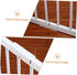 6pcs Safety Door Reinforcement Slot Fence Repair Groove Gate for Stairs Dog Gate Reinforcement Fence Reinforcement Groove Fence Accessories Pet Fence Gate PVC White