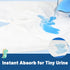 2 Packs MOEMOE BABY Leakproof Diaper Pants for Potty Training Overnight Diaper Short for Toddler Boys and Girls