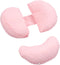 Cooling Maternity Lumbar Cushion with Wedge Abdominal Support Pillow Ergonomic Side Sleeping