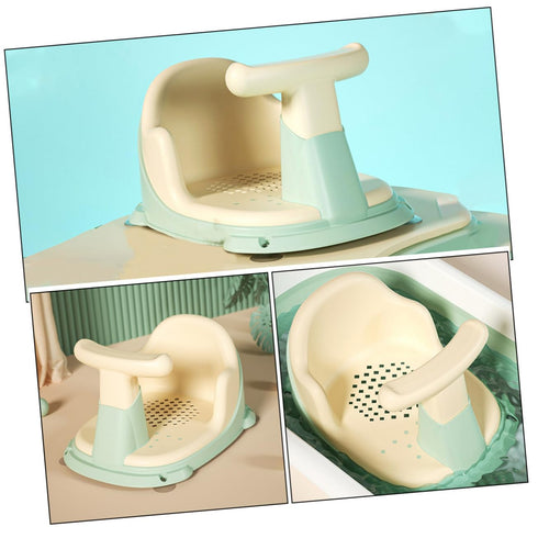 SUPVOX Bath Chair for Anti-Slip Design Ergonomic Soft Material Sit-up Shower Seat Compatible with Bathtubs for Safe