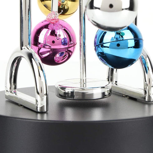 Newtons Cradle Pendulum, Physics Science Balance Desktop Decoration for Office, Calm Down Fidget Toy
