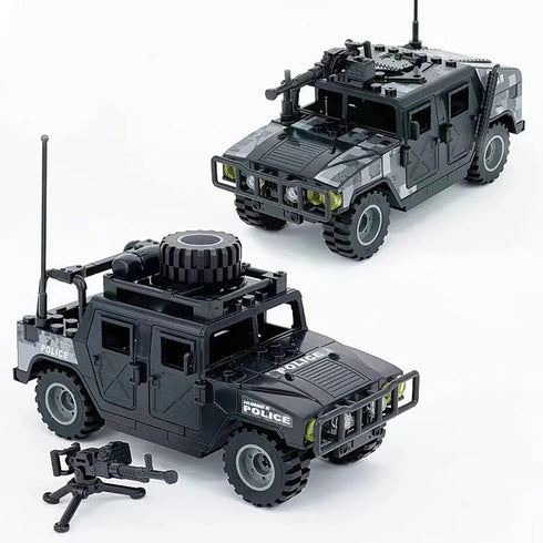 Armored Vehicle Building Block Toy, Military Vehicle for Age 6-12+, Army Battle Brick Model Gifts for Boys