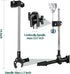 Adjustable Umbrella Mount Holder, No Tooling Needed to Attach Umbrella Clamp to Wheelchairs, Walker, Bike, Stroller