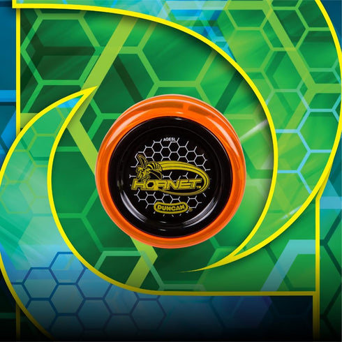 Duncan Toys Hornet Pro Looping Yo-Yo, Clear with Red Cap, Ball Bearing Axle and Plastic Body with String