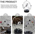 Planet Orbit Mobile Milky Way Perpetual Motion Desktop Toys, Solar System Decor for Kids