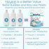 (10 TruKid Bubble Podz Bubble Bath for Kids, Toddlers, & Babies, Tear Free Gentle & Refreshing Bath Bomb for Sensitive