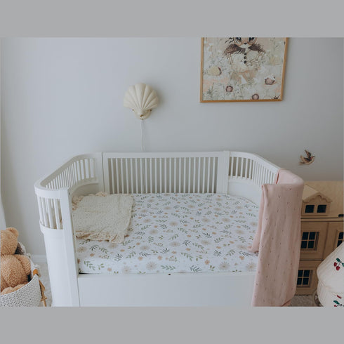 100% 2 Pack, 28x52 Dreamology Crib Sheets Cotton, Cotton Fitted Crib Sheet, Standard Crib Sheet, Cotton Crib Sheets