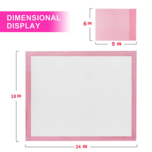 30pack Baby Large Disposable Changing Pads, Incontinence Bed Pad, Leak-Proof Breathable Waterproof Sheet and Mattress