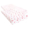 Luvable Friends Unisex Baby Fitted Changing Pad Cover, One Size, Girl Basic Elephant