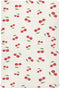 Burbuja Cute Cherrys Crib Sheet for Boys Girls, Fitted Crib Sheet 28 x