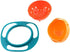 Spill Resistant Gyro Bowl with Lid for Kids
