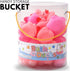36 PCS Pink Classic Rubber Duck Bath Toys - No Holes BPA Free Floating Duckies for Baby Shower Gifts