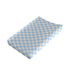 Generic Blue Checkered Changing Pad Cover for Baby Girls Boys Cartoon Breathable Diaper