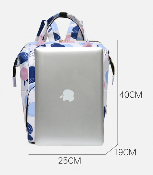 Ybberik Backpack 24L Diaper Bag for Moms with Insulated Pockets, Stroller Straps, Large Capacity, Lightweight Baby Bag