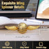Golden Orb Fidget Spinner - Cool Metal Ball Toy for Stress Relief, Desk Decor, Sensory Toy for All Ages