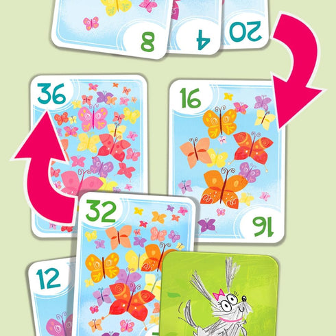 Melon Rind Jump 4 Game-Multiples of 4, Math Game for Kids (Ages 7+)
