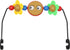 Toy Bar for Baby Bouncer, Googly Eyes Toy Plays Music, Baby-Safe Plastic Accessory