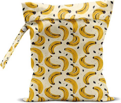 Pykfrhh Wet Dry Bags Wet Bags Swimsuit Bag Beach Essentials Banana Fruit Decor