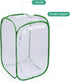 23.6" Large Butterfly Habitat Insect Cage, Caterpillars Enclosure with 6 Mesh Panels, 15.7 x 15.7 x 23.6 Inches
