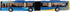 Daron MTA New York City Bus - 16" Articulated Toy Bus, Blue and Brown