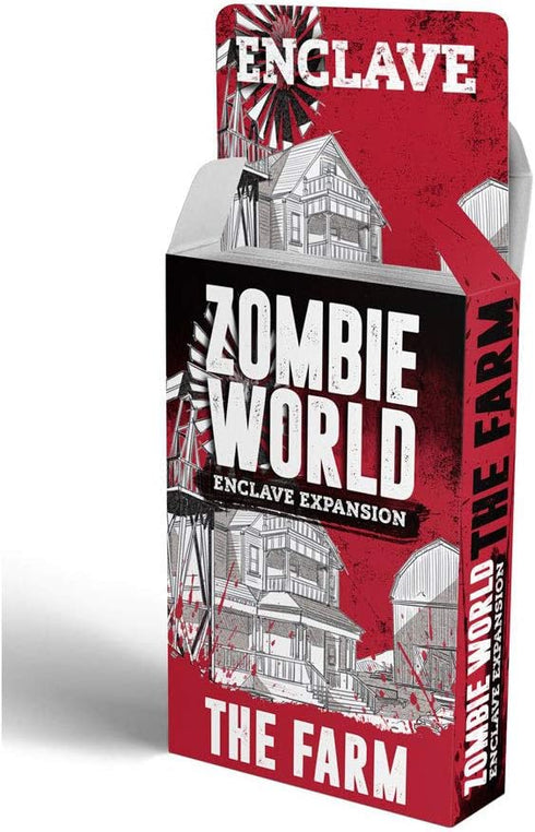 The Farm Enclave Expansion - Zombie World Card-Based Tabletop Roleplaying Game Expansion Deck with 55 Cards