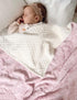 Cozy 50 60 inch) BUTTZO Baby Blanket for Boys Girls Toddlers, Fuzzy Soft Warm Minky Dot Receiving Blanket,Baby Newborn