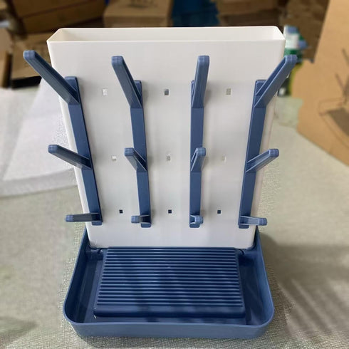 Countertop 12Pc Baby Bottle Drying Rack, Bottle Dryer, Cup Drying Rack, for Bottles and Accessories,Pump
