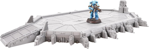 Grimdark Landing Platform Tabletop Terrain by War Scenery for Wargames and RPGs 28mm 32mm Miniatures