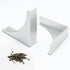 BokWin Metal,4 2.56 Inch Silver Box Corner Protector Pcs Decorative Corner Brackets with Screws,Safety Edge Guard